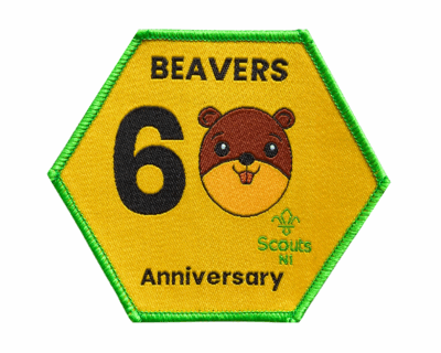 Beavers 60th Anniversary Badge