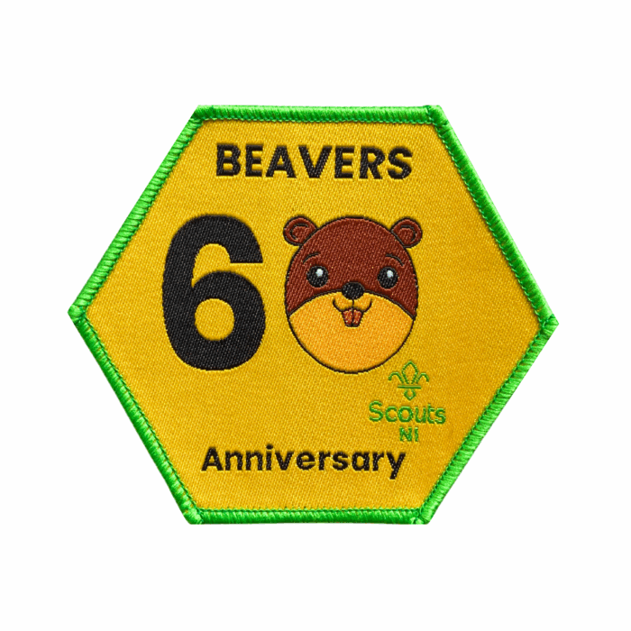 Beavers 60th Anniversary Badge